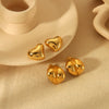 Titanium Steel Geometric Electroplated Women's Earrings