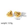Titanium Steel Geometric Electroplated Women's Earrings