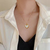 Titanium Steel Geometric Electroplating Minimalism Necklace For Women