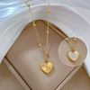 Titanium Steel Geometric Electroplating Minimalism Necklace For Women