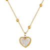 Titanium Steel Geometric Electroplating Minimalism Necklace For Women