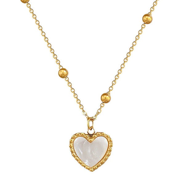 Titanium Steel Geometric Electroplating Minimalism Necklace For Women
