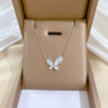 Titanium Steel Geometric Elegant Stylish Normcore Style Real Gold Plated Necklace For Women
