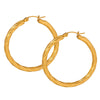 Titanium Steel Geometric Exaggerated Women's Earrings With Electroplating