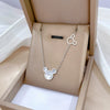 Titanium Steel Geometric Fashion Minimalist Electroplated Necklace For Unisex