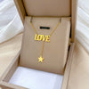 Titanium Steel Geometric Fashion Minimalist Electroplated Necklace For Unisex