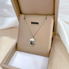 Titanium Steel Geometric Fashion Minimalist Electroplated Necklace For Unisex