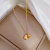 Titanium Steel Geometric Fashion Ol Style Electroplated Necklace