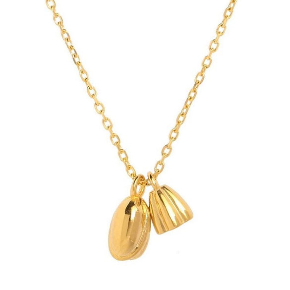 Titanium Steel Geometric Fashion Ol Style Electroplated Necklace