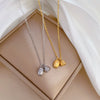 Titanium Steel Geometric Fashion Ol Style Electroplated Necklace
