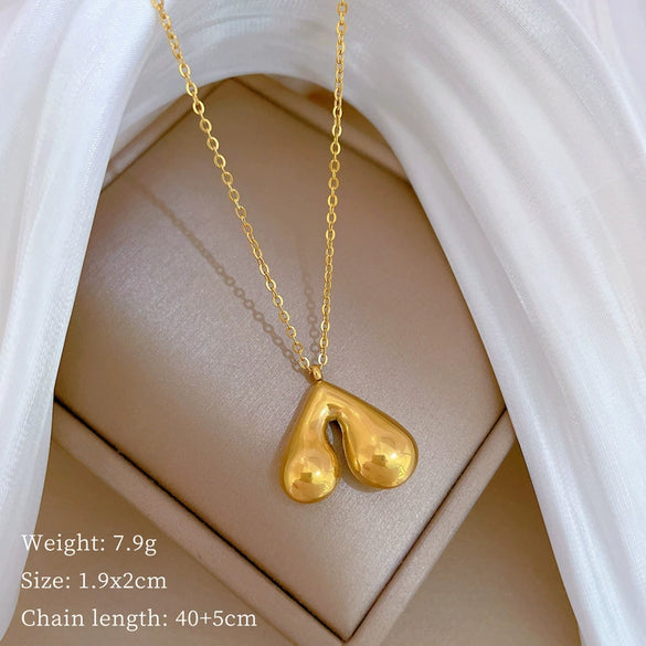 Titanium Steel Geometric Fashion Unisex Electroplated Necklace