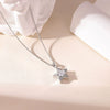 Titanium Steel Geometric Fivepointed Star Necklace Electroplating Highend Niche Design Women's Jewelry