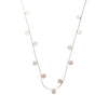 Titanium Steel Geometric Hexagonal Necklace With Electroplating
