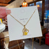 Titanium Steel Geometric Inlaid Zircon Mixed Gem Inlay Light Luxury Style Women's Meteor Necklace
