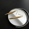 Titanium Steel Geometric Light Luxury Electroplated Women's Earrings