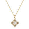 Titanium Steel Geometric Light Luxury Natural Style Necklace And Earrings Set With Electroplating Treatment