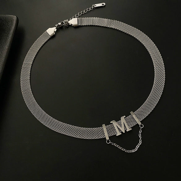 Titanium Steel Geometric Light Luxury Women's Necklace
