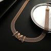 Titanium Steel Geometric Light Luxury Women's Necklace