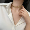 Titanium Steel Geometric Light Luxury Women's Necklace