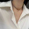 Titanium Steel Geometric Light Luxury Women's Necklace
