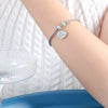 316L Stainless Steel Geometric Magnetic Pendant Bracelet Jewelry Electroplated For Women