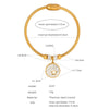 316L Stainless Steel Geometric Magnetic Pendant Bracelet Jewelry Electroplated For Women