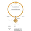 316L Stainless Steel Geometric Magnetic Pendant Bracelet Jewelry Electroplated For Women