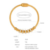 316L Stainless Steel Geometric Magnetic Pendant Bracelet Jewelry Electroplated For Women