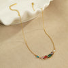 Titanium Steel Geometric Pattern Goldplated Fashion Women's Necklace