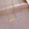 Titanium Steel Geometric Picture Style Electroplated Cartoon Necklace For Unisex