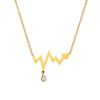 Titanium Steel Geometric Picture Style Electroplated Cartoon Necklace For Unisex