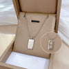 Titanium Steel Geometric Planet Necklace With Electroplating For Unisex