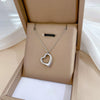 Titanium Steel Geometric Planet Necklace With Electroplating For Unisex