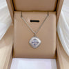 Titanium Steel Geometric Planet Necklace With Real Gold Electroplating For Unisex