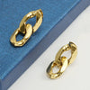 316L Stainless Steel Geometric Plated 18K Gold Irregular Earrings For Women