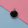 Titanium Steel Geometric Round Fish Scale Jewelry Accessories Pendant