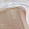 Titanium Steel Geometric Style Electroplated Necklace For Unisex