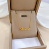 Titanium Steel Geometric Style Electroplated Necklace Unisex Accessories