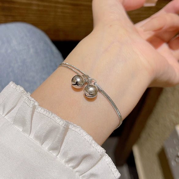 Titanium Steel Geometric Style Electroplated Unisex Bracelet