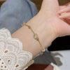 Titanium Steel Geometric Style Electroplated Unisex Bracelet