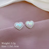 Titanium Steel Geometric Style Electroplated Unisex Minimalistic Mermaid Earrings