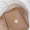 Titanium Steel Geometric Style Electroplated Women's Necklace Earrings Set