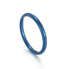 Titanium Steel Geometric Thin Ring For Women Light Luxury Simple Design With Electroplating