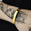 Titanium Steel Geometric Unisex Opening Bracelet Jewelry That Does Not Fade