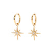 Titanium Steel Geometric Women's Earrings Light Luxury Niche Minimalist Design