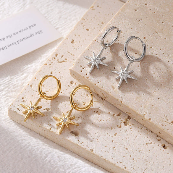 Titanium Steel Geometric Women's Earrings Light Luxury Niche Minimalist Design