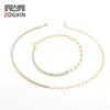316L Stainless Steel Geometric Women's Necklace And Bracelet
