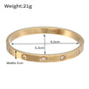 Titanium Steel Geometric Zircon Bracelet With Diamond Cut Design Fashion Stainless Steel Chain Bracelet For Women And Unisex Wear
