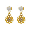 316L Stainless Steel Geometric Zirconia Earrings For Women In Ins Style