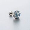 Titanium Steel Geometric Zirconia Niche Women's Earrings